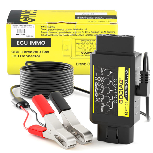 GODIAG GT105 ECU IMMO Kit Plus GT107 DSG Gearbox Data Read/Write Adapter for DQ250, DQ200, VL381, VL300, DQ500, DL501