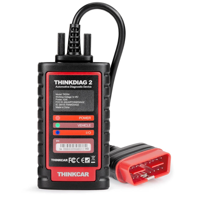 THINKCAR Thinkdiag2 All System Bidirectional Diagnostic Tool Auto VIN ECU Coding 15+ Reset Functions with CAN-FD Protocol One Year Free Update